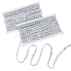 Sparkle Metallic Polyester Ribbon OCOR-WH0060-60-1