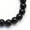 Baking Paint Pearlized Glass Pearl Round Bead Strands X-HY-Q330-8mm-80-2