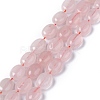 Natural Rose Quartz Beads Strands G-Z006-A25-1