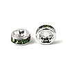 Brass Grade A Rhinestone Spacer Beads RB-A014-Z6mm-07S-2