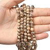Natural Feldspar Beads Strands X-G-S259-26-6mm-3