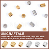 Unicraftale 12Pcs 6 Style 304 & 201 Stainless Steel Beads STAS-UN0050-26-5