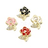 Alloy Enamel Pendants PALLOY-E014-05G-1