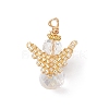 Glass Pendants PALLOY-MZ00955-2