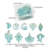 1 Set Spray Painted Alloy Charms FIND-YW0003-11D-4