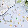 96Pcs Alloy Pendants FIND-SC0016-28-3