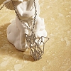 Stainless Steel Color Stainless Steel Pendant Necklace GF1493-08-1