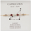 Natural stone constellation bracelet with 12 zodiac signs NR2952-5-1