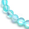 Synthetic Moonstone Beads Strands X-G-F142-8mm-03-3