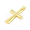 Rack Plating Brass Pendants KK-S380-16G-2