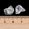 Transparent Acrylic Bead Caps OACR-G054-03-M-4