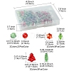 80Pcs 7 Styles Transparent Glass Beads Strands EGLA-FS0001-45-4