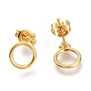 304 Stainless Steel Stud Earrings EJEW-H100-02G-2