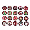 Glass Cabochons X-GGLA-S036-18B-1