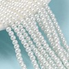 Baking Paint Pearlized Glass Pearl Round Bead Strands HY-Q003-4mm-01-1