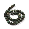 Natural African Turquoise(Jasper) Beads Strands X-TURQ-G037-10mm-6