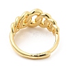 Rack Plating Brass Crown Adjustable Ring for Women RJEW-E064-07G-3