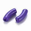 Opaque Acrylic Beads MACR-S372-001B-S017-2