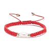 Natural Pearl Braided Bead Bracelets Set BJEW-JB07474-3