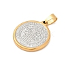 PVD Vacuum Plating 304 Stainless Steel Pendants STAS-A053-24A-PG-2