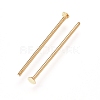 304 Stainless Steel Flat Head Pins X-STAS-L238-006H-G-2