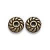 Tibetan Style Alloy Spacer Beads K0P9F071-2