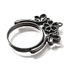Alloy Open Back Bezel Pendants PALLOY-I223-02B-2