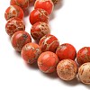 Natural Imperial Jasper Beads Strands G-A175B-8mm-07-6