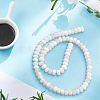 2 Strands Natural White Jade Beads Strands G-PA0002-02B-3