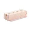Rectangle Unfinished Pinewood Place Card Holder ODIS-C005-01-2