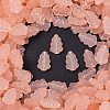 Frosted Transparent Acrylic Beads OACR-P029-04B-03-1