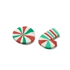 Christmas Theme Handmade Polymer Clay Cabochons X-CLAY-F005-03-2