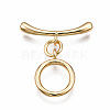 Brass Toggle Clasps LS-KK-T063-99G-NF-1