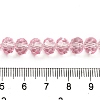 Transparent Baking Paint Glass Beads X1-DGLA-A034-T8mm-D09-4