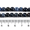 Natural Dumortierite Beads Strands G-G167-A06-6MM-5