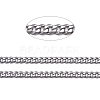 3.28 Feet 304 Stainless Steel Twisted Chains X-CHS-K010-02P-3