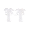 Natural Quartz Crystal Coconut Tree Pendants G-N342-02J-2