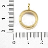 Ion Plating(IP) 304 Stainless Stee Locket Pendants STAS-S132-16G-01-3