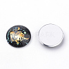 Flatback Glass Cabochons for DIY Projects X-GGLA-S029-25mm-036-2