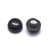 Natural Obsidian Cabochons G-O175-23-12-2