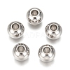 Smooth 304 Stainless Steel Beads STAS-Q150-1