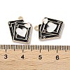 Alloy Enamel Pendants ENAM-O001-11M-G-3