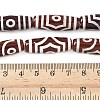Rice Shape Tibetan Style dZi Beads Strands G-A269-A23-01-5