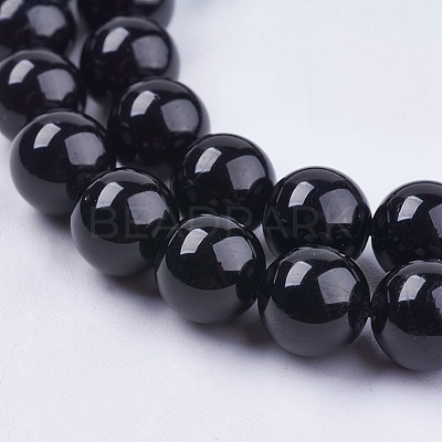 Grade AA Natural Tourmaline Bead Strands G-H1603-8mm-1