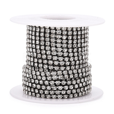 Iron Rhinestone Strass Chains CH-YW0003-01A-NF-1