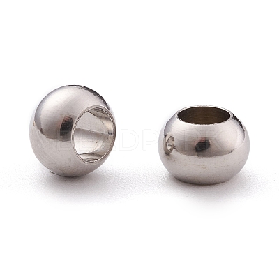Tarnish Resistant 304 Stainless Steel Rondelle Beads X-STAS-I020-14-1