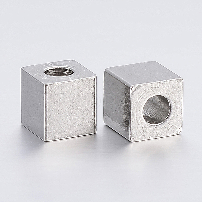Tarnish Resistant 304 Stainless Steel Beads STAS-H452-02P-1