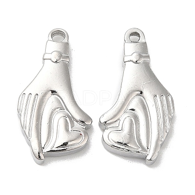 Non-Tarnish 304 Stainless Steel Pendants LS-STAS-L020-005P-1