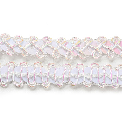 Polyester Wavy Lace Trim OCOR-K007-05B-1