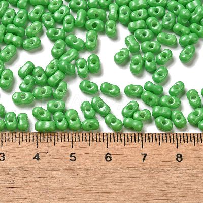 Baking Paint Glass Seed Beads SEED-K009-01A-15-1